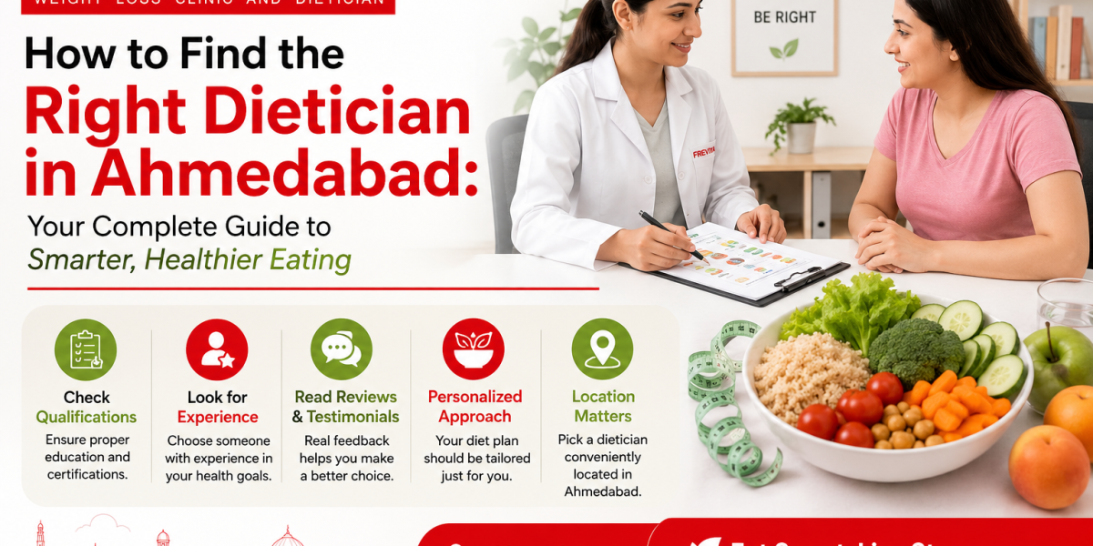 How to Find the Right Dietician in Ahmedabad: Your Complete Guide to Smarter, Healthier Eating