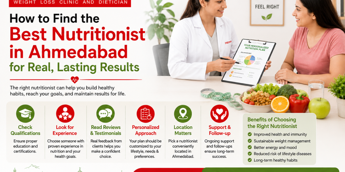 How to Find the Best Nutritionist in Ahmedabad for Real, Lasting Results