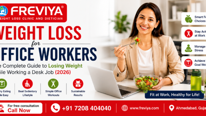Weight Loss for Office Workers: The Complete Guide to Losing Weight While Working a Desk Job (2026)